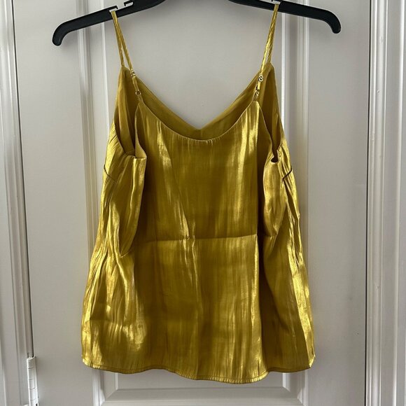 A New Day Womens Gold Camisole Top M - Picture 2 of 7